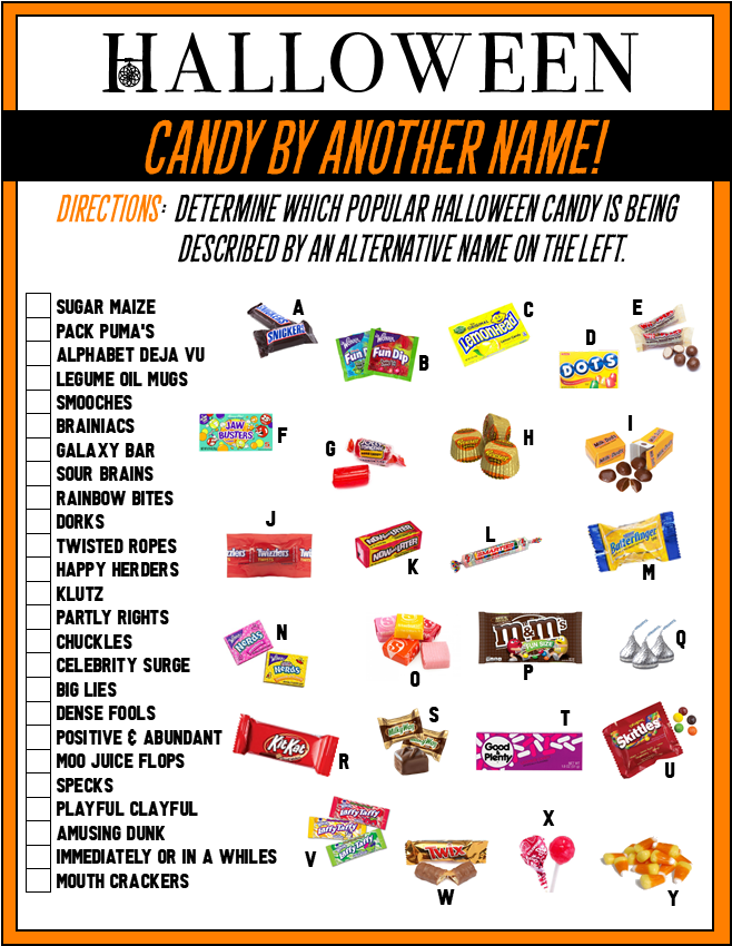 Printable Halloween Party Games For Adults Print Play No Stress 