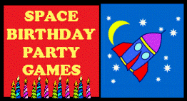 Outer Space Games for your Child's Birthday Party!