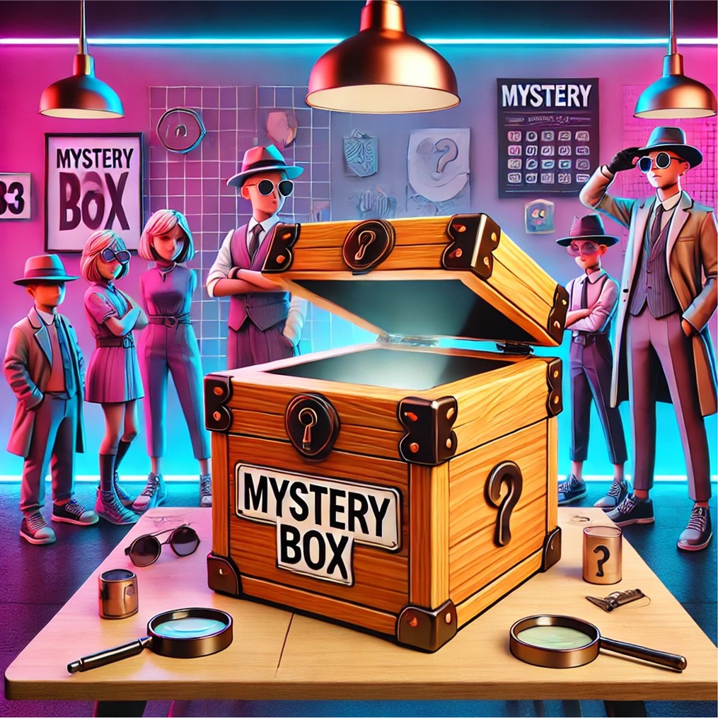 Mystery-box-detective-party-game