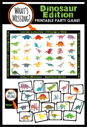  Pin The Tail On The Dinosaur Game, Large Poster