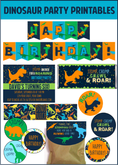 dinosaur themed birthday party games