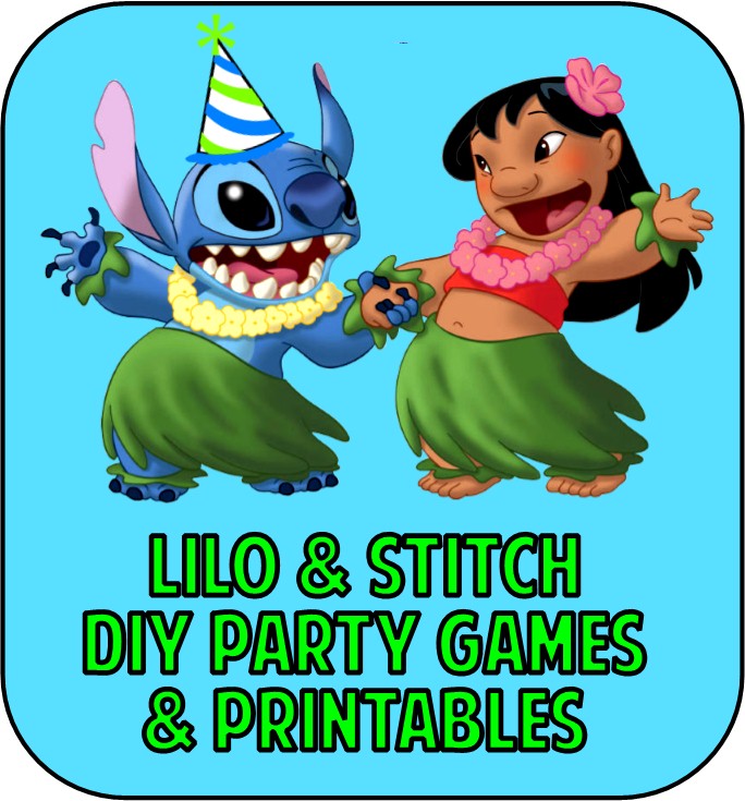 DIY Lilo and Stitch Birthday Invitation Printable by