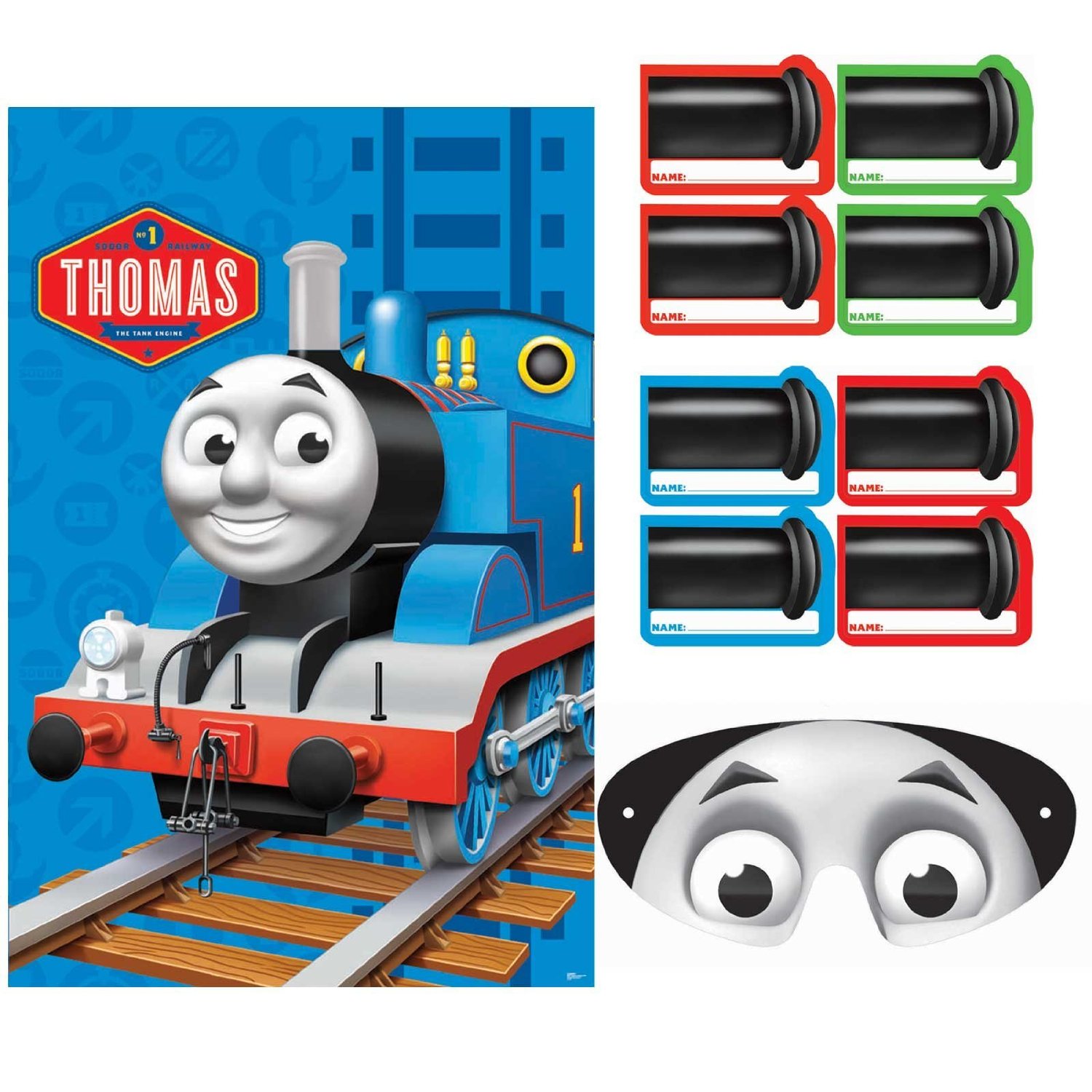 thomas train face printable