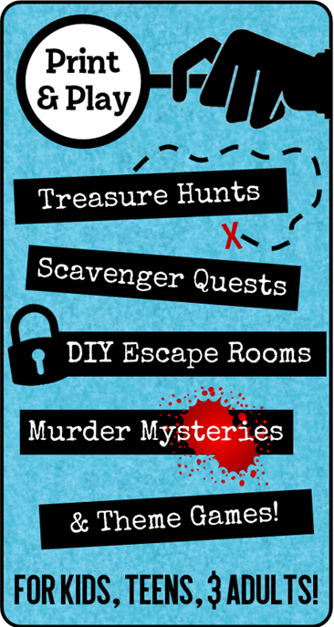 Printable Treasure Hunt Riddles Clues And Games - how to scroll on roblox escape room theater inventory